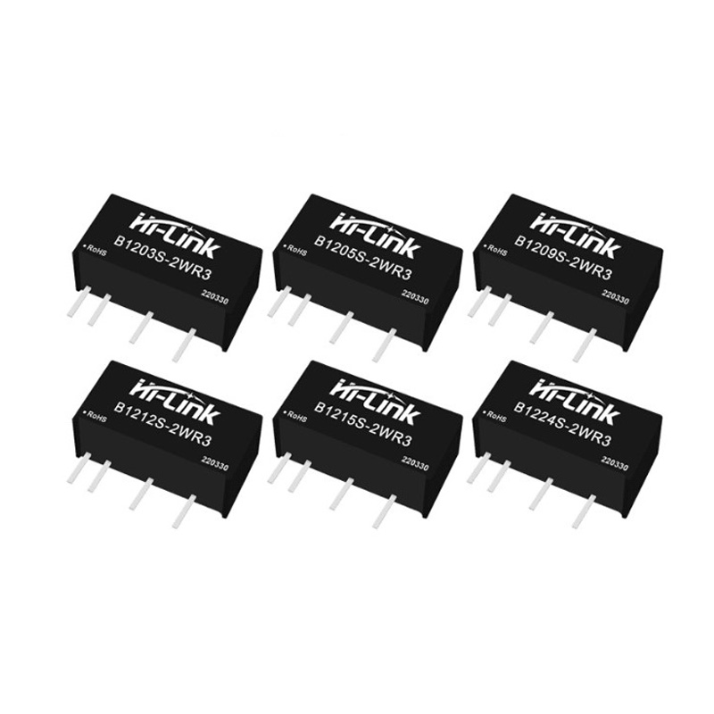 12V to 5V 2W 400mA DC to DC Isolation Voltage 1500VDC Power Module Converter B1205S-2WR3-image-30