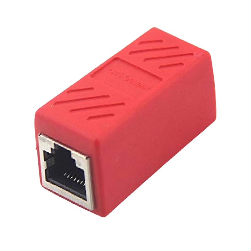 Red RJ45 Female To Female CAT6 Network Ethernet LAN Connector Adapter-picture-33