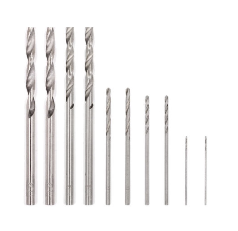 10pcs Twist Drill Kit, 2x each size: 0.5mm 1.0mm 1.5mm 2.5mm 3.0mm-image-47