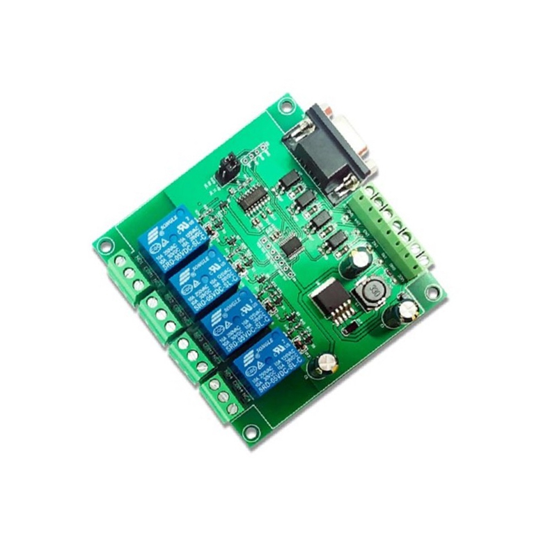 7-24V Modbus RTU 4 Channel RS232 Serial Relay Module-picture-30