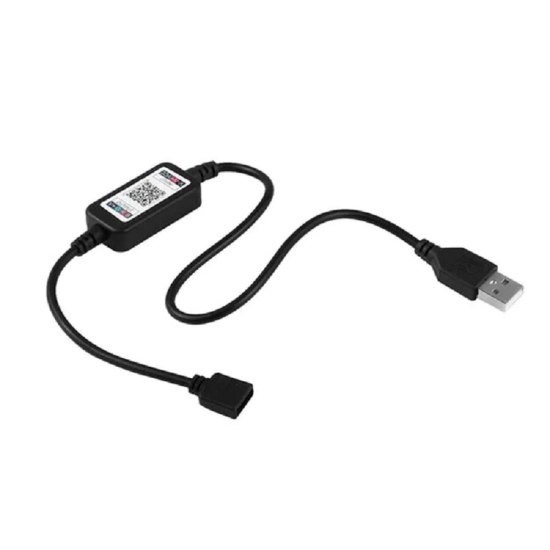 Black 4PIN LED Strip Mini Bluetooth Controller 5- 24V-picture-38