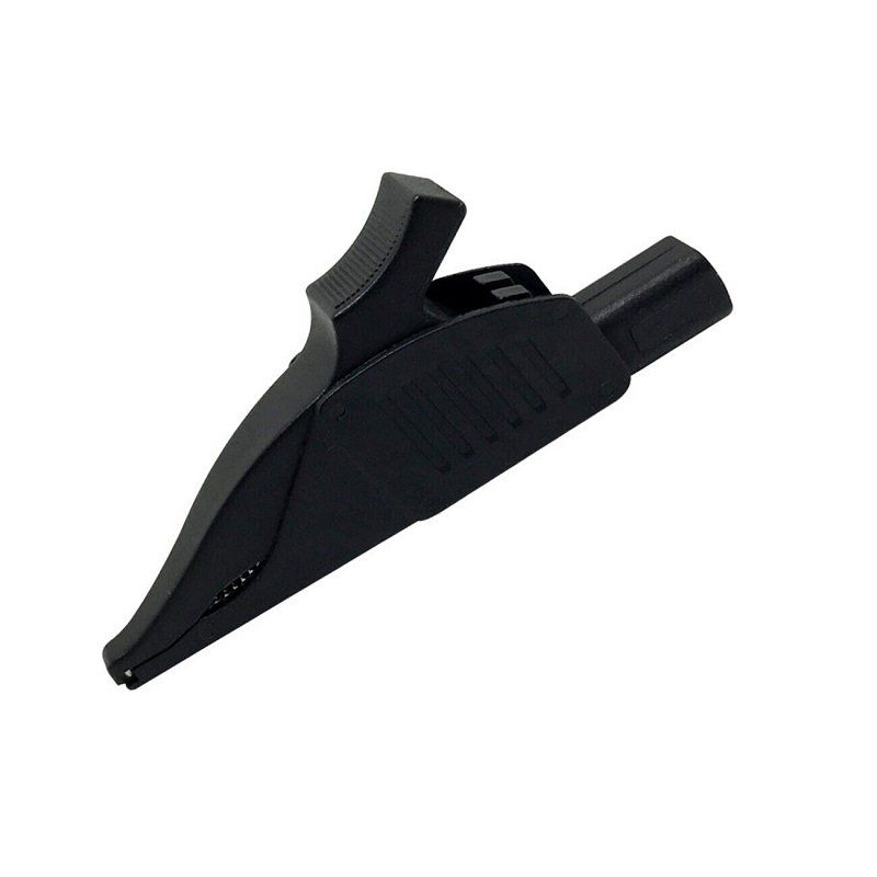 Black CE CATIII 1000V/MAX 32A High Reliability Safety 4mm Jack Alligator Crocodile Clip-picture-13
