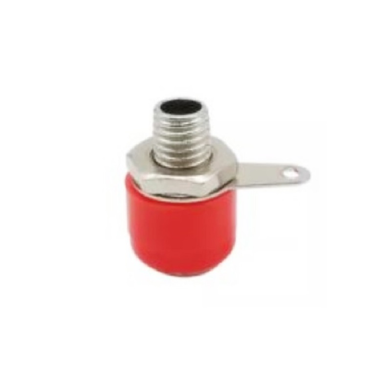 Red 4mm Banana Socket 312 Panel Socket-image-0