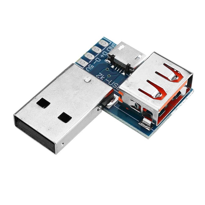 USB Adapter Board Male To Female Adapter Micro USB Interface 4P 2.54mm-image-14
