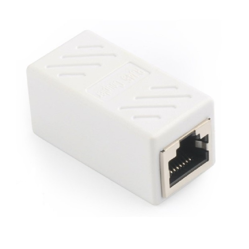 White RJ45 Female To Female CAT6 Network Ethernet LAN Connector Adapter-picture-24