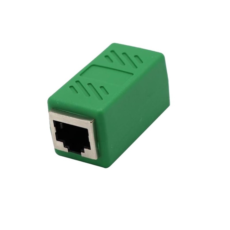 Green RJ45 Female To Female CAT6 Network Ethernet LAN Connector Adapter-picture-11