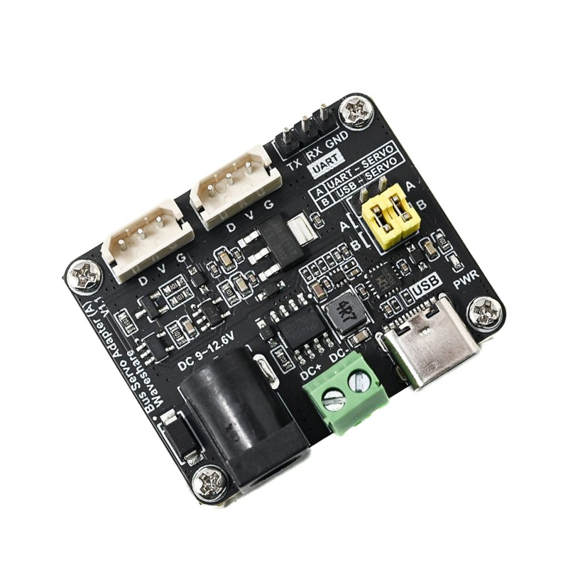 Waveshare Serial Bus Servo Driver Board, Integrates Servo Power Supply And Control Circuit, Applicable for ST/SC Series Serial Bus Servos-image-8