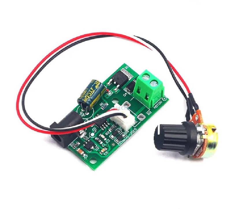 CCMmini Micro PWM DC Motor Speed Controller 6V 12V 24V Universal 3A Small Speed Control Board-image-0