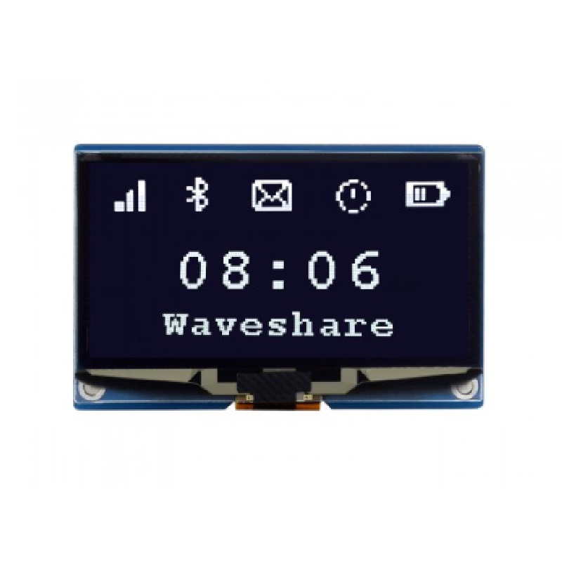 Waveshare 2.42inch OLED Display Module, 128×64 Resolution, SPI / I2C Communication (White)-picture-24