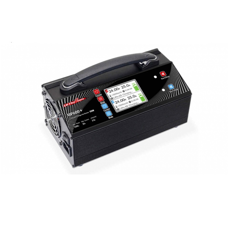 Ultra Power UP600+ 2X600W 25A Dual-Channel 2-6S LiPo/LiHV Drone Battery Charger-image-27