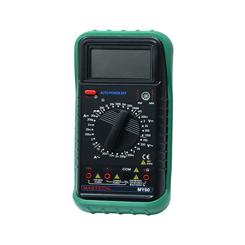 MASTECH MY60 Original Digital Multimeter (Auto/Manual Range) – 1000V DC, 750V AC, 10A, 2000 Counts, Backlight, Overload Protection for Electrical & Electronic Testing-picture-11