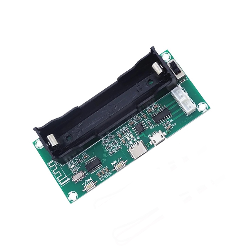 XH-A153 BlueTooth 5.0 Lithium Battery Holder Dual Channel 2*5W Stereo Class D Audio Amplifier Active Speaker DIY-picture-41