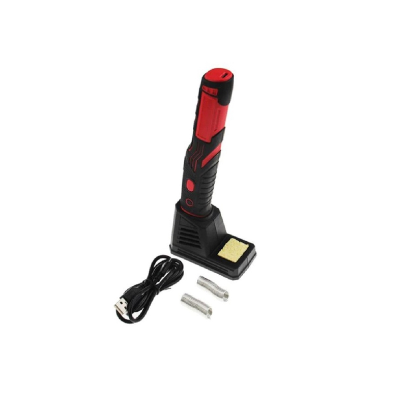 USB Rechargeable lithium battery Electric Soldering Iron-image-4
