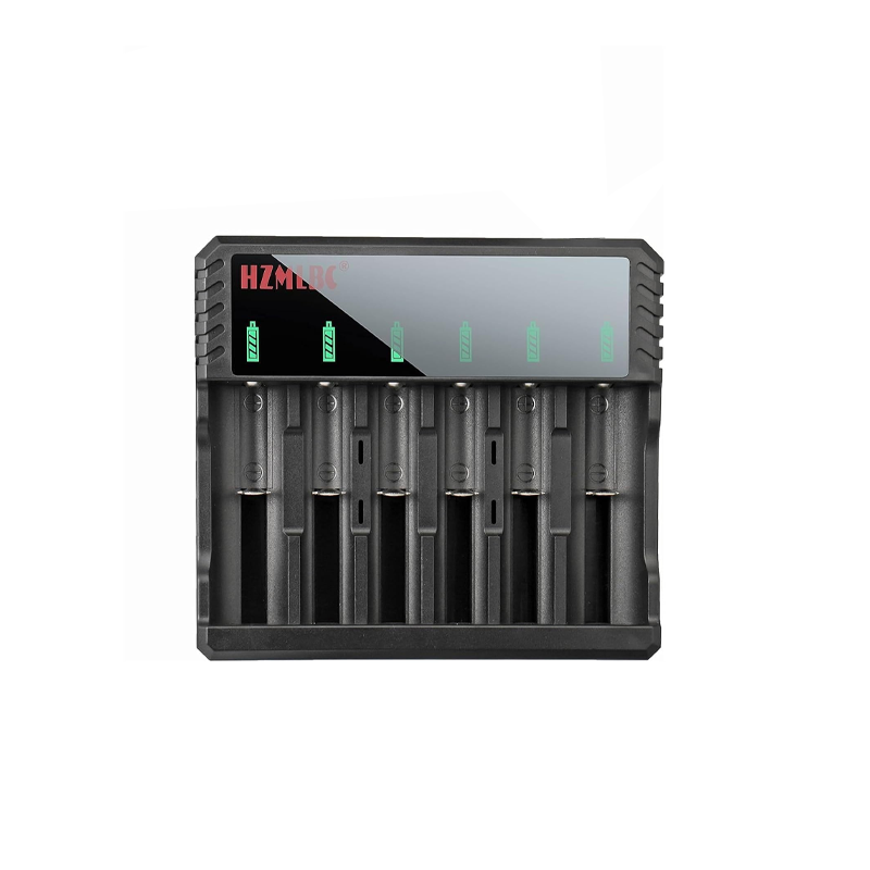 6 Slots 3.7V 18650 26650 Li-ion Battery Charger Fast Charging Base EU Plug For 3.7V Rechargeable Lithium Battery-picture-13