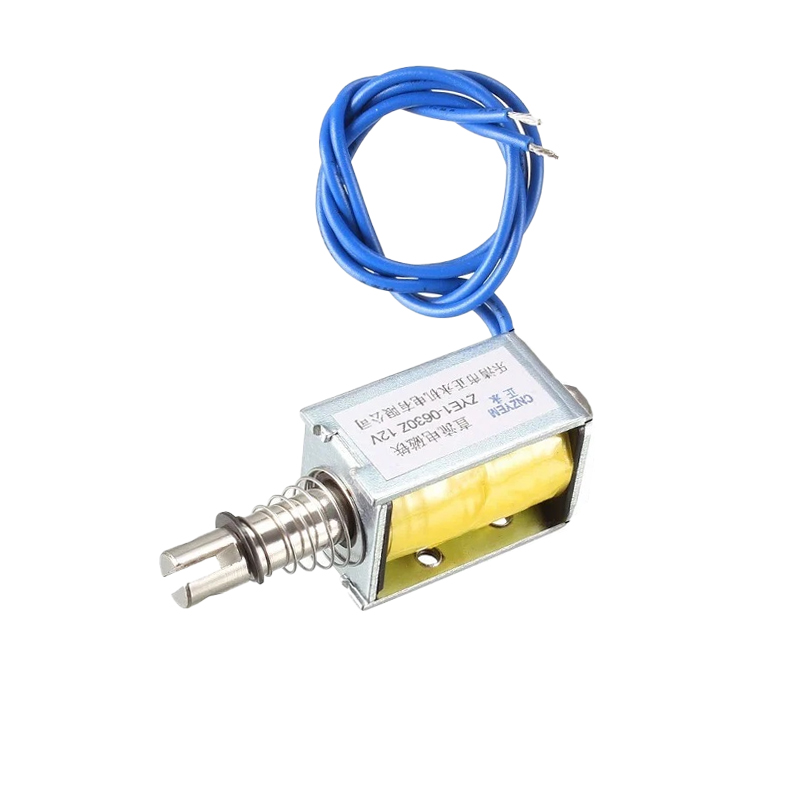 DC12V 0.3N 10mm Pull Type Solenoid Electromagnet-image-30