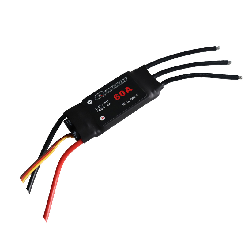 Quanum 60A continuous Brushless Speed Controller ESC with 5V/6A BEC (Original)-image-24