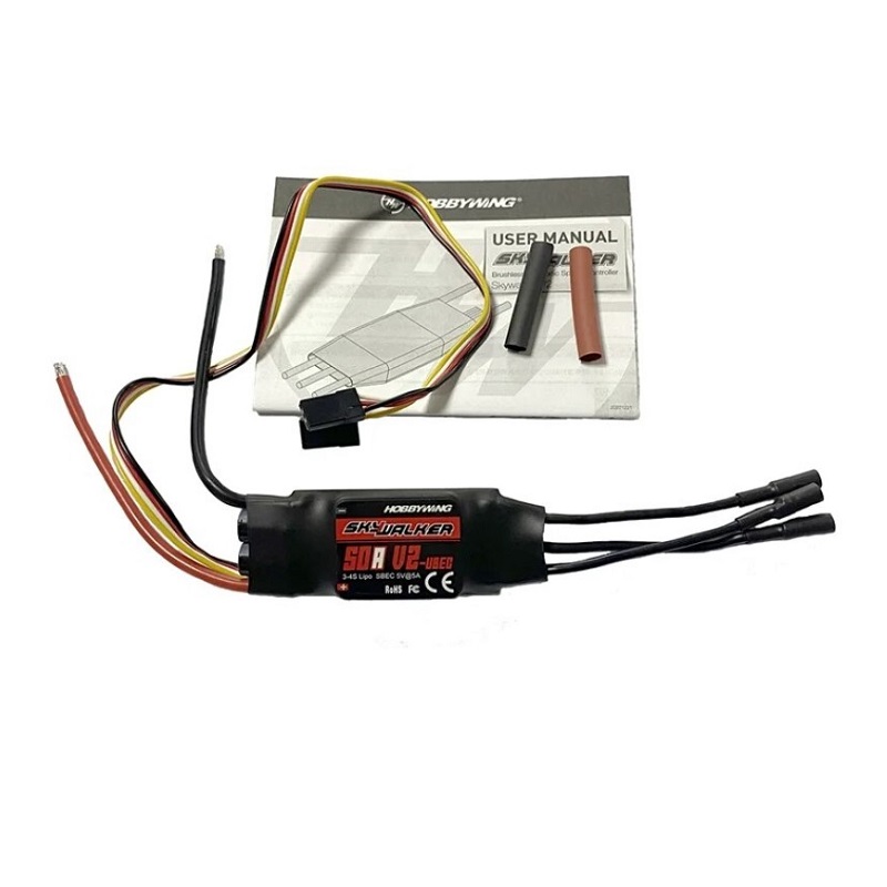 Hobbywing SKYWALKER-50A-V2 ESC Fixed Wing-picture-15