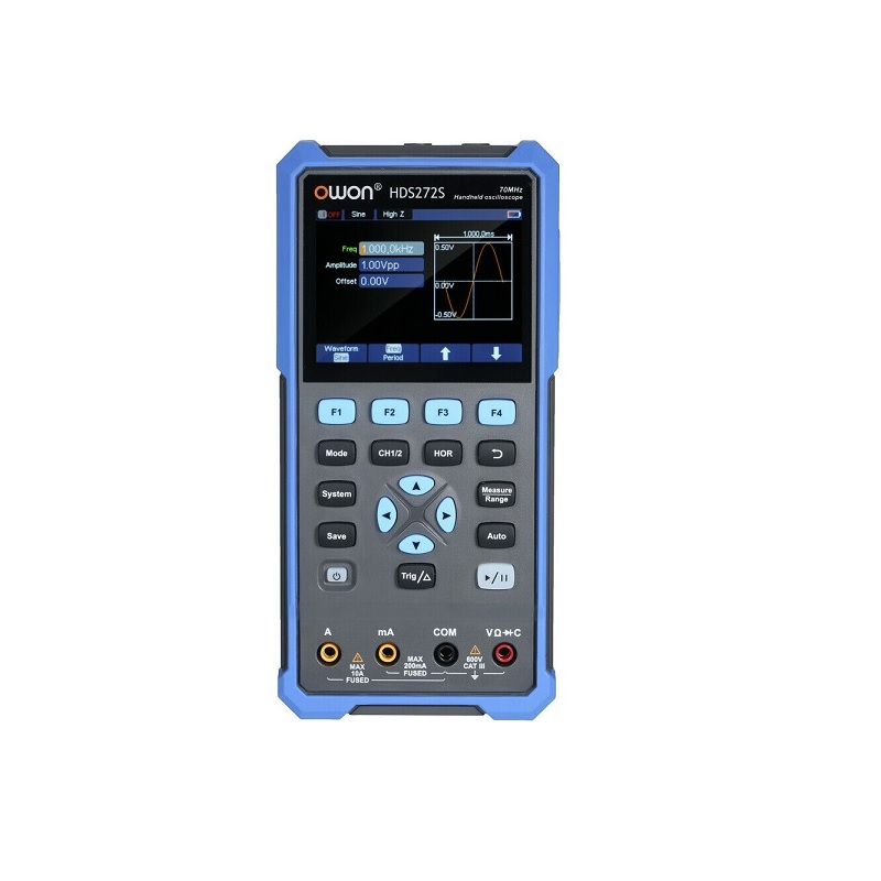 OWON HDS272S Handheld Digital Oscilloscope Bandwidth: 70 MHz, Dual Channel-picture-12
