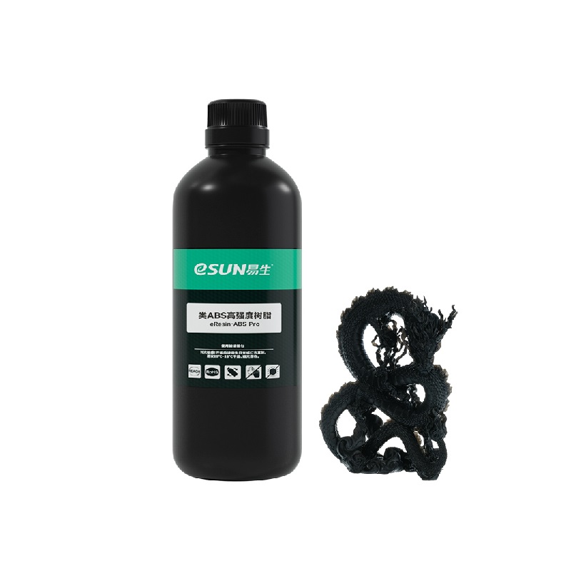eSUN ABS-Like OdorLite 3D Printing Resin 1Kg Bottle- Black-picture-14