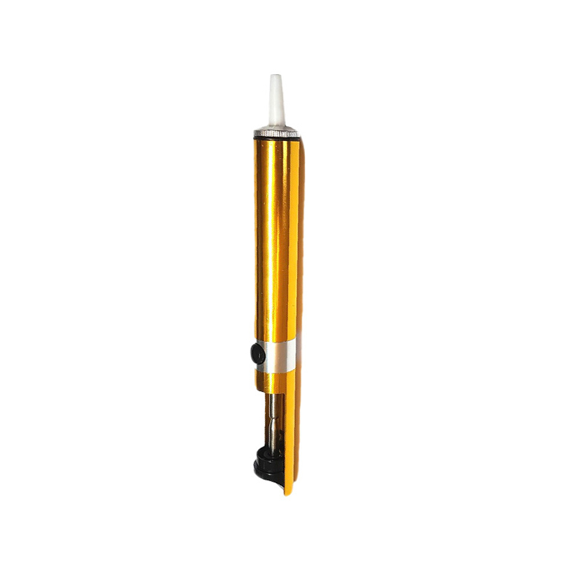 Desoldering Pump, Aluminium Body, Gold Colour, PTFE Nozzle, 194mm-picture-20