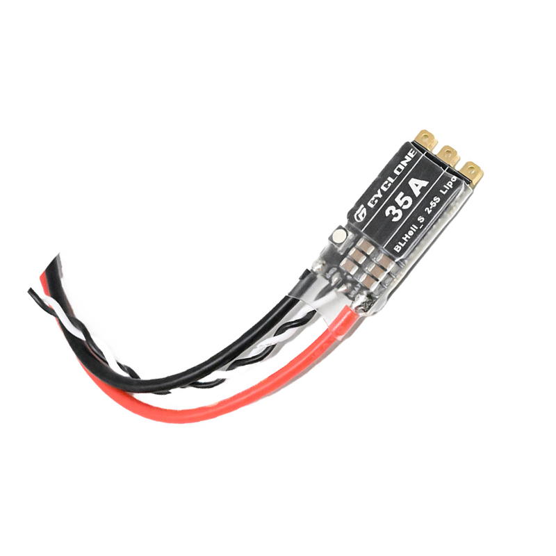 Cyclone 35A 2-5S Blheli_S DSHOT600 OPTO Brushless ESC for RC Drone-picture-42