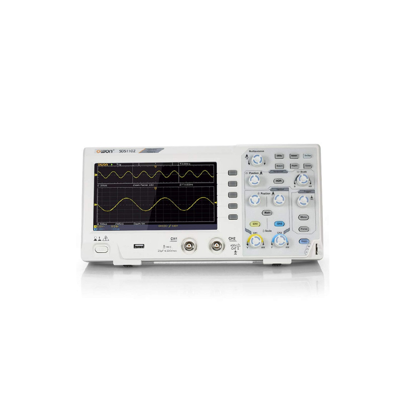 OWON SDS1102 Digital Storage Oscilloscope : Bandwidth: 100 MHz; 2-Channel; Sample rate: 1GS/s-picture-16