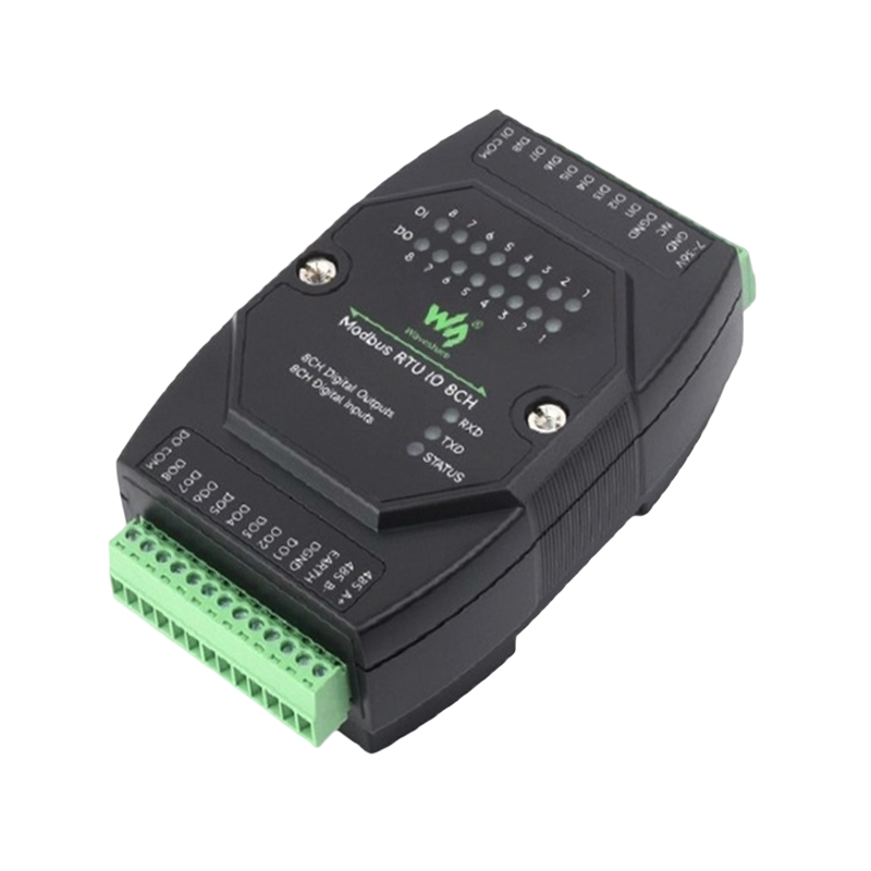 Waveshare Industrial 8-Ch Digital Input & Output Module, DC 7~36V Wide Voltage Power Supply, Modbus RTU Protocol-picture-21