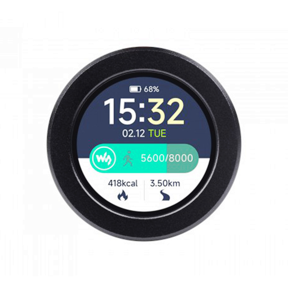 Waveshare RP2040 Microcontroller Development Board, with 1.28inch Round Touch LCD, Accelerometer And Gyroscope Sensor, With CNC Metal Case-image-13