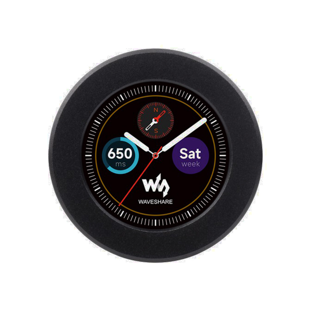 Waveshare RP2040 MCU Board, With 1.28inch Round LCD, Accelerometer And Gyroscope Sensor, With CNC Metal Case-picture-36