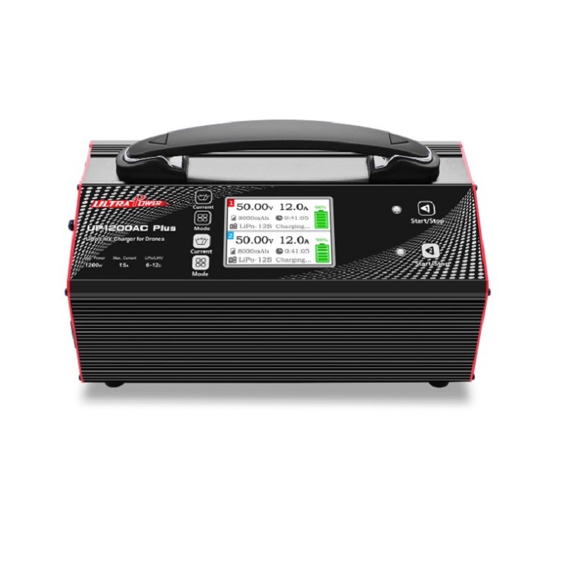 Ultra Power UP1200AC PLUS 2X600W 15A Dual-Channel 6-12S LiPo/LiHV Drone Battery Charger-picture-23