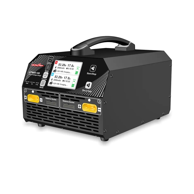 Ultra Power UP1800 1800W 28A Dual-Channel 6-14S LiPo/LiHV Drone Battery Charger-image-14