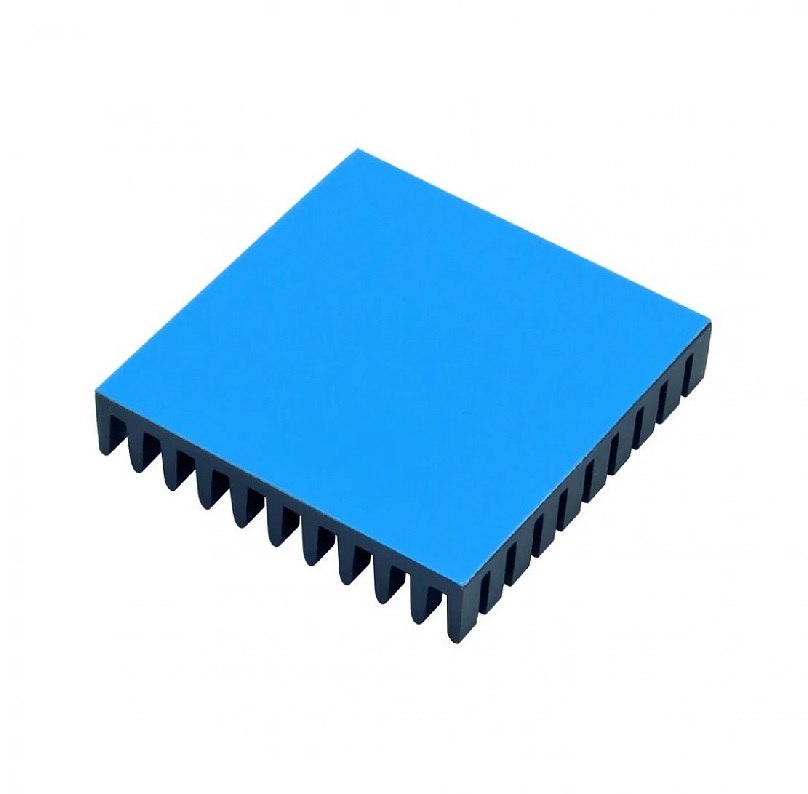 Aluminum Heatsink with Blue Thermal Tape Size: 40*40*10mm ( Colour : Black )-picture-14