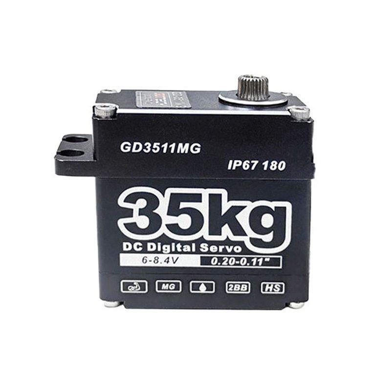 DYS Digital Waterproof 35KG 180 Degree DC Servo-image-46