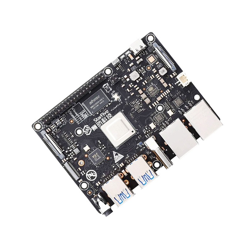 VisionFive2 RISC-V 4GB RAM Single Board Computer, StarFive JH7110 Processor with Integrated 3D GPU, base on Linux, with Wi-Fi module-picture-12