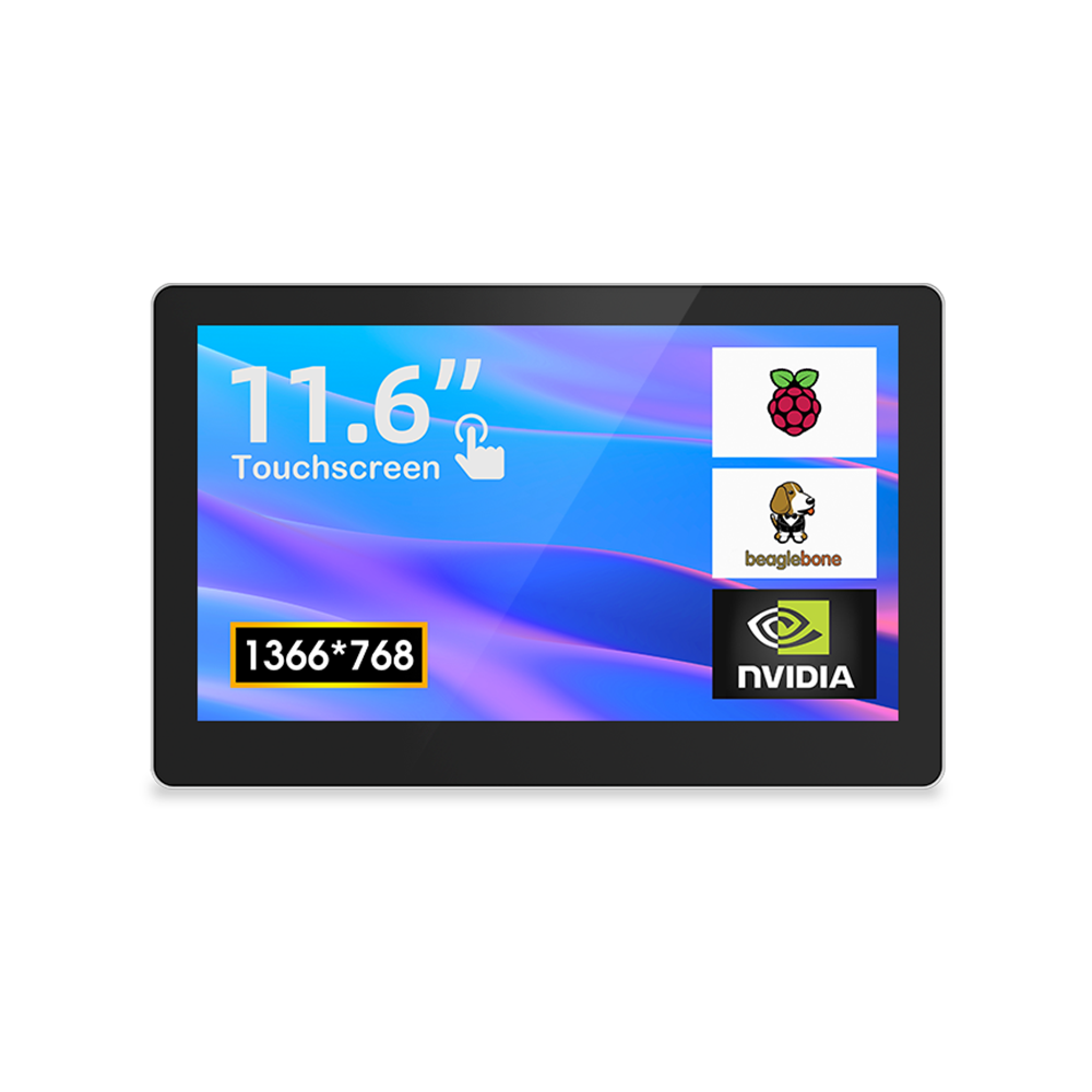 Elecrow CrowVision 11.6” Raspberry Pi Capacitive Touch Display HD 1366*768 IPS Screen for RPI LattePanda/Beaglebone/Jetson Nano, etc-picture-28