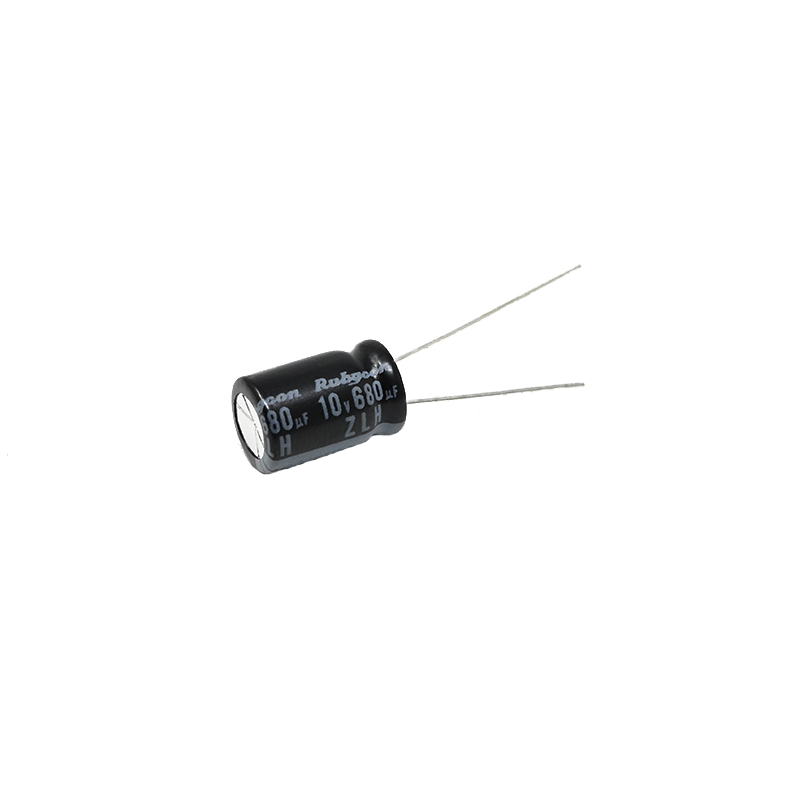 10ZLH680MEFC8X11.5-RUBYCON-Electrolytic Capacitor, Miniature, 680 µF, 10 V, ± 20%, Radial Leaded, 8000 hours @ 105°C, Polar-picture-24