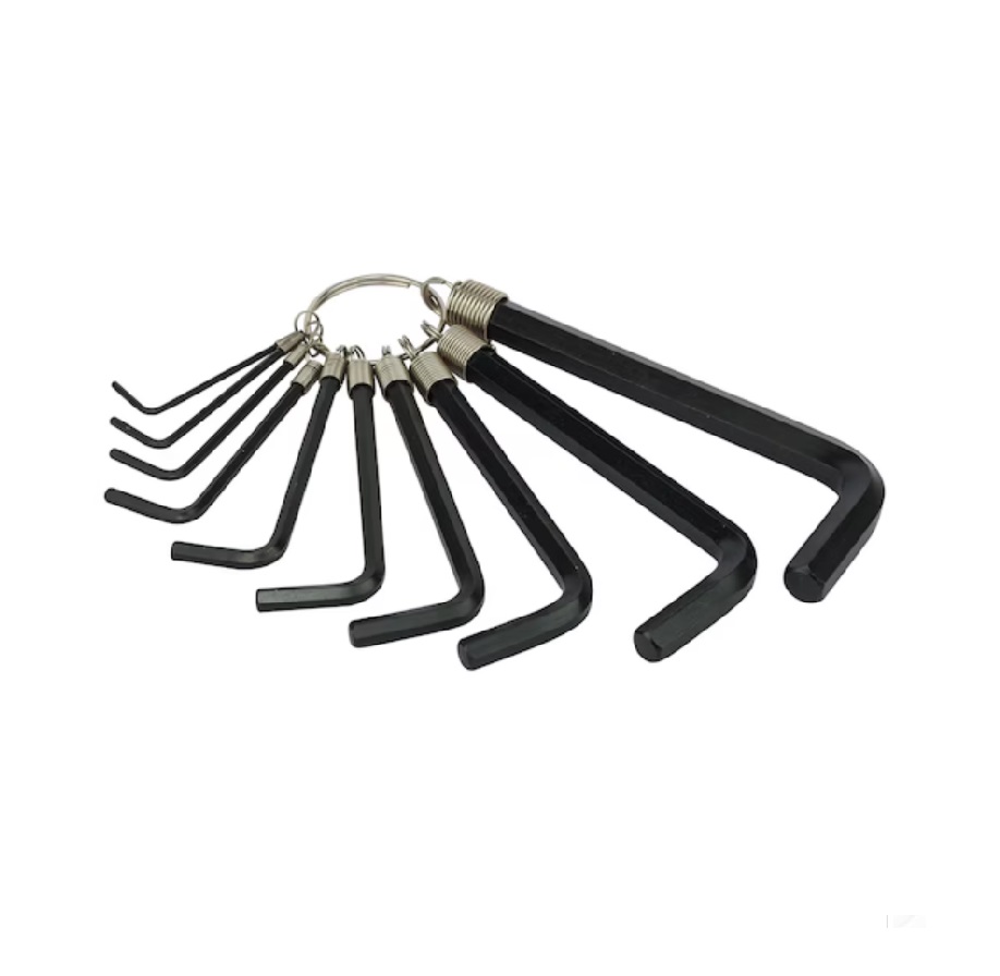 Stanley 69-230 10-Piece Hex Key Set with Ring – Durable Allen Keys for Multipurpose Use-image-1