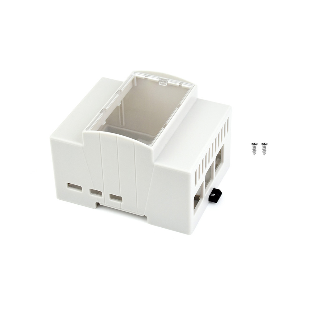 Waveshare DIN rail ABS Case for Raspberry Pi 5, large inner space, injection moduling-image-28