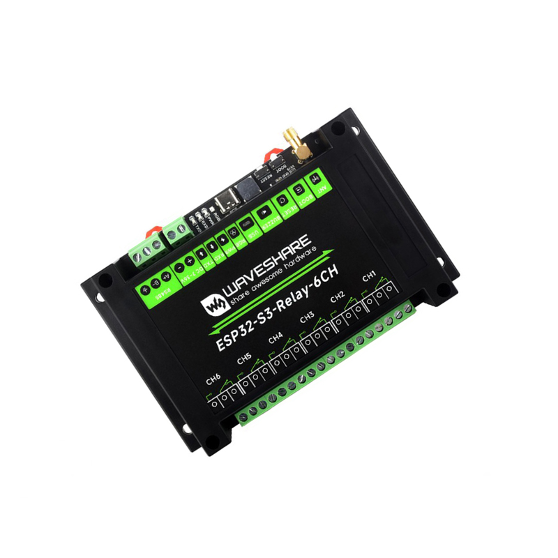 Waveshare Industrial 6-Channel ESP32-S3 WiFi Relay Module-picture-22