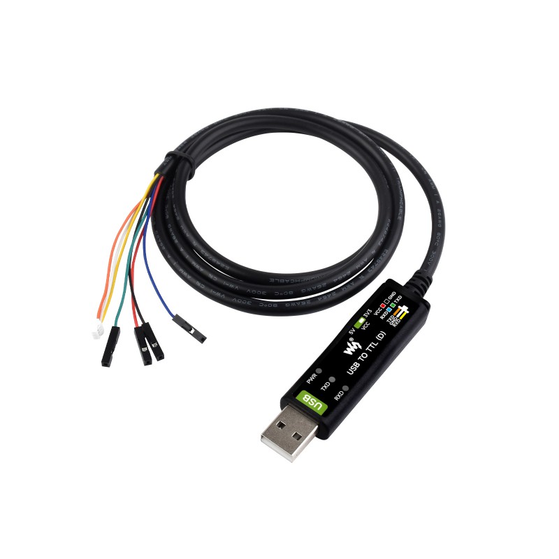 Waveshare USB to TTL (D) Serial Cable FT232RNL For Raspberry Pi 5-picture-28