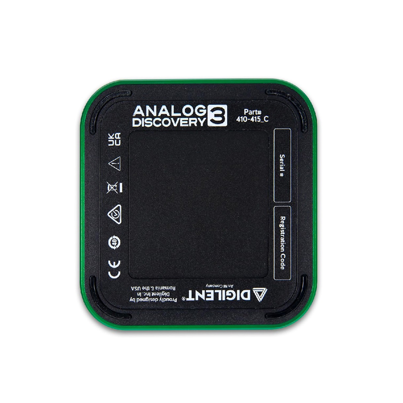Digilent Analog Discovery 3: 125 MS/s USB Oscilloscope, Waveform Generator, Logic Analyzer, and Variable Power Supply-image-44