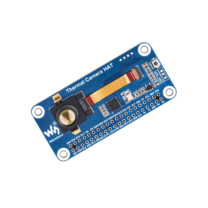 Waveshare Long-wave IR Thermal Imaging Camera Module Basic version (45° FOV) 80×62 Pixels for Raspberry Pi with 40PlN GPIO Header-picture-16