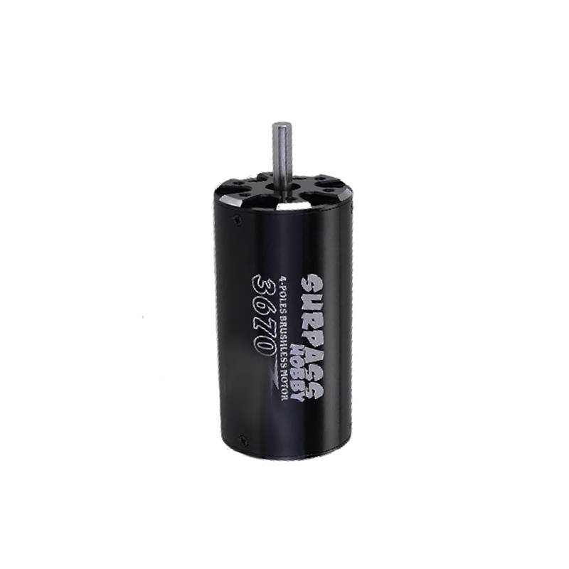 Rocket 3670 brushless rc boat motor 4POLE ￠5.0mm Black (1850 KV)-image-25