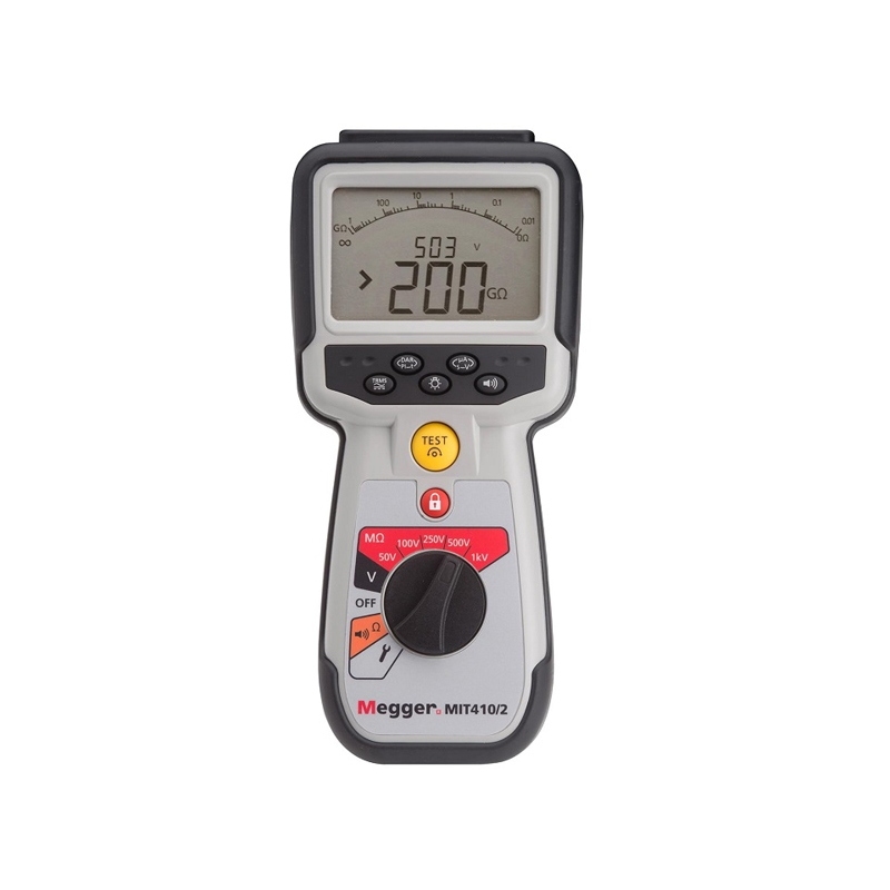 Megger MIT 410/2 DIGITAL Insulation Tester, Insulation testing up to 1000 V and 200 GΩ-picture-23