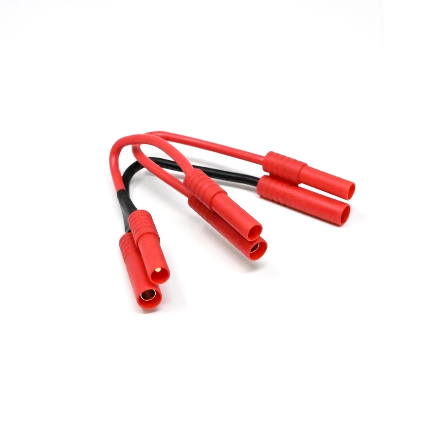 SafeConnect HXT 4mm in Series Battery Adapter 14AWG Cable (2 ESC Side - 1 Battery Side)-image-36