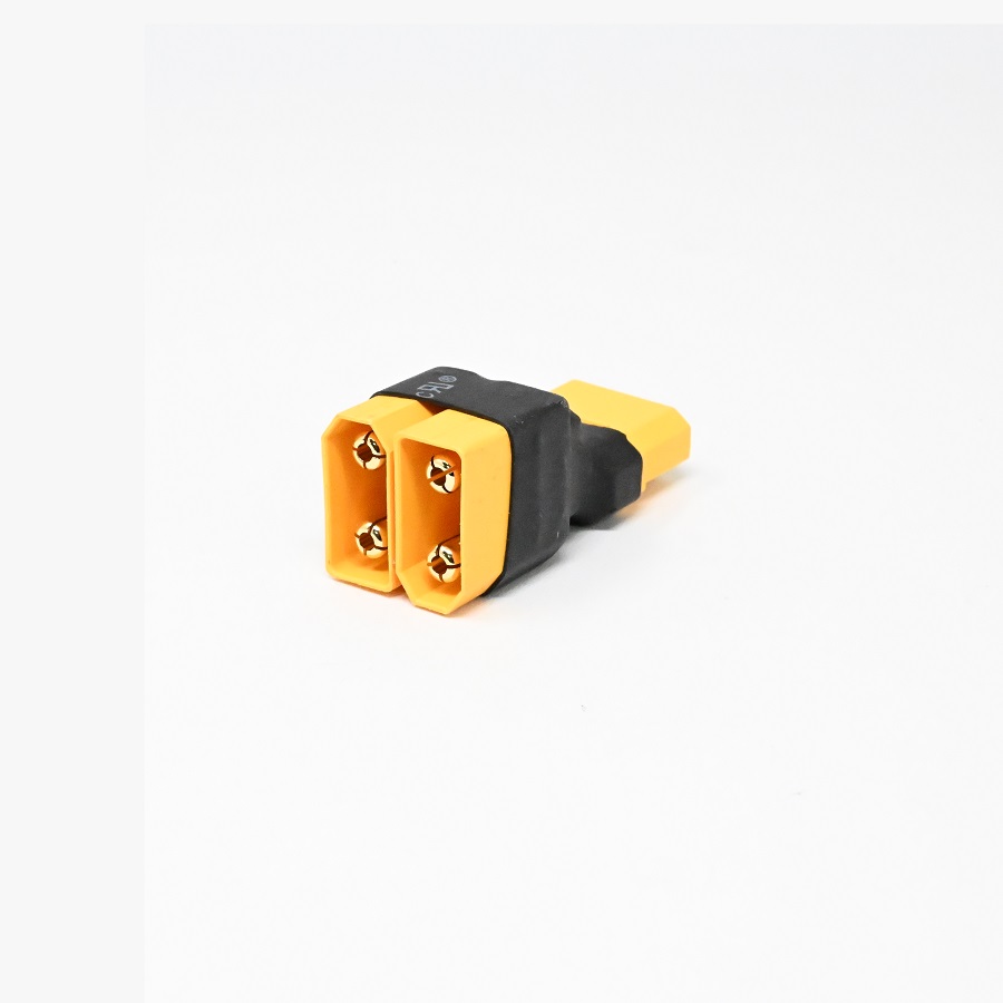 SafeConnect XT-90 Connector Harness for 2 Packs in Series Battery Adapter Lead (2M-1F)-image-34