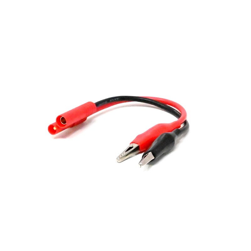 SafeConnect HXT 4mm (ESC Side) to Alligator/Crocodile Connector Charge Adapter 14AWG 15cm Cable-picture-20