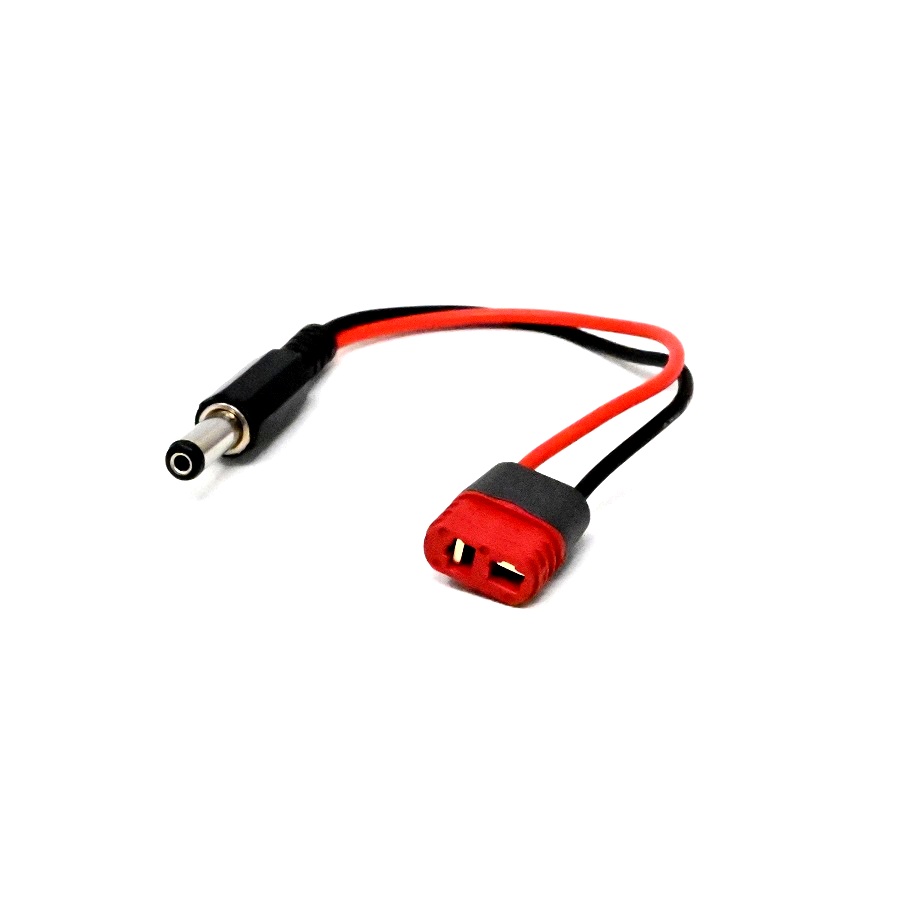 SafeConnect Nylon T-Connector Female to DC Jack Male Connector Battery Adapter 18AWG 20cm Cable-image-8