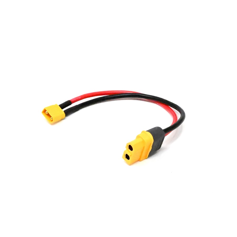 SafeConnect XT-30 Male Connector to XT-60 Female Battery Adapter 14AWG 15cm Cable-image-48