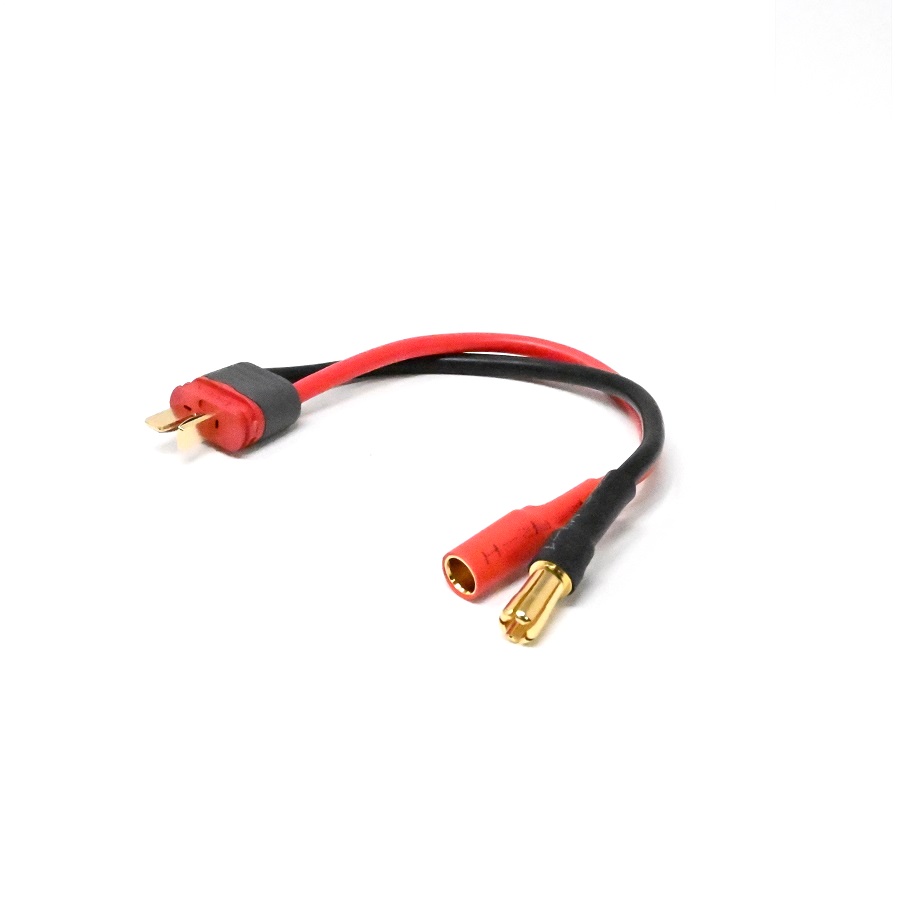 SafeConnect Polymax 5.5mm Bullet Connector (Battery Side) to Nylon T-Connector Male Adapter 12AWG 15cm Cable-image-18